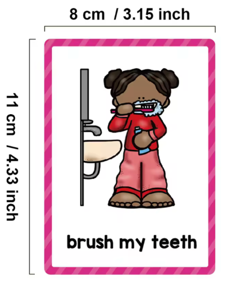 Cartes Montessori d’Apprentissage de l’Anglais