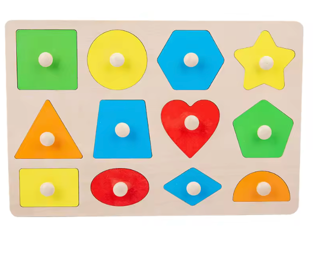 Planche de Formes Montessori en Bois