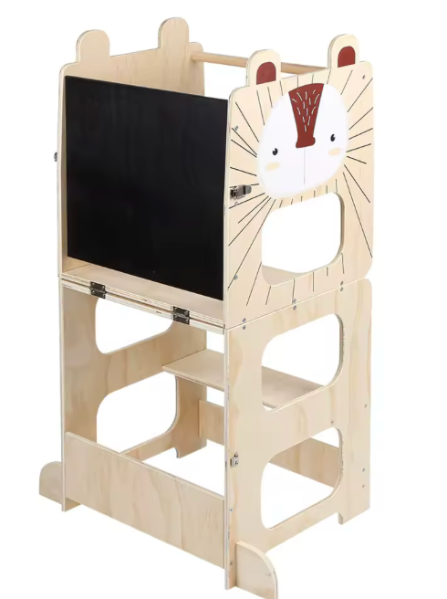 Cube d’Activités Montessori 5-en-1 en Bois