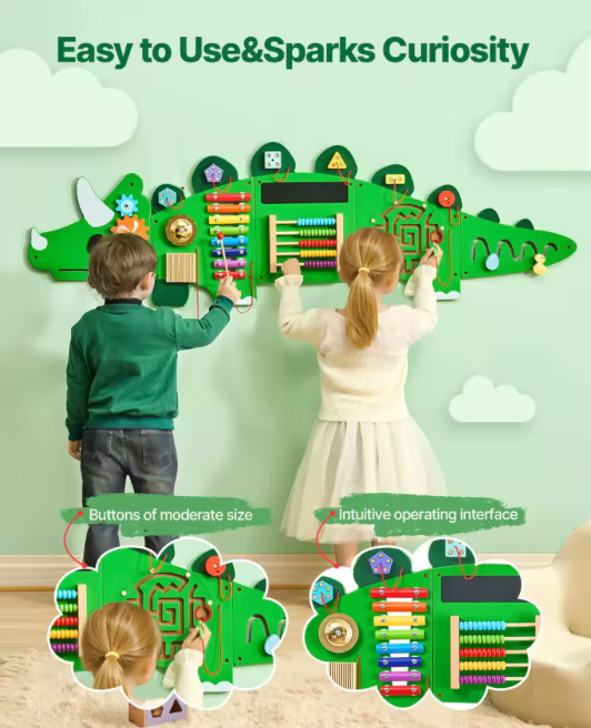 Panneau Mural d’Activités Montessori