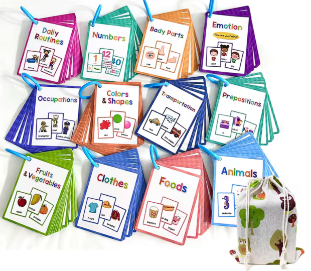Cartes Montessori d’Apprentissage de l’Anglais
